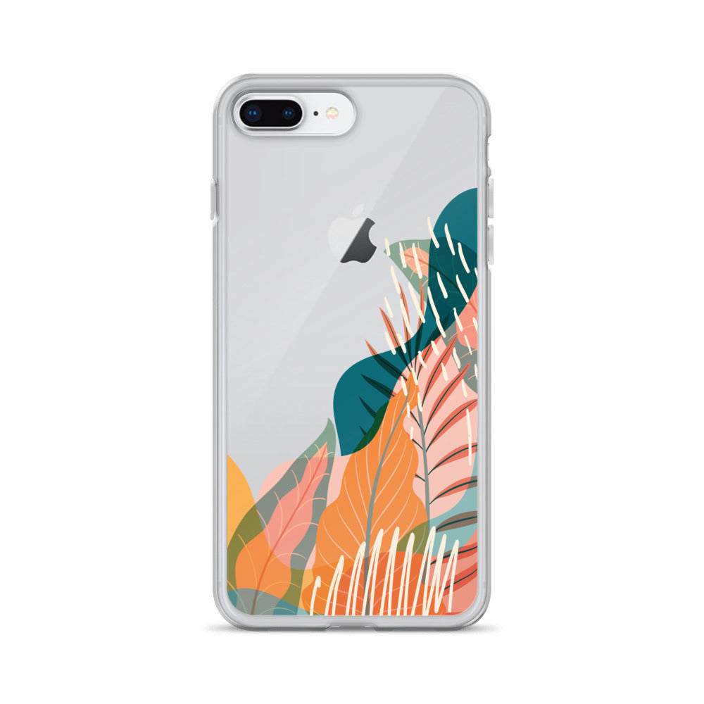 Colorful Clear iPhone Case