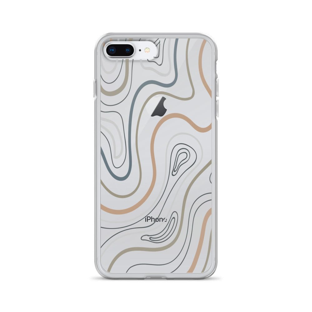 Line Art Minimalist iPhone Case