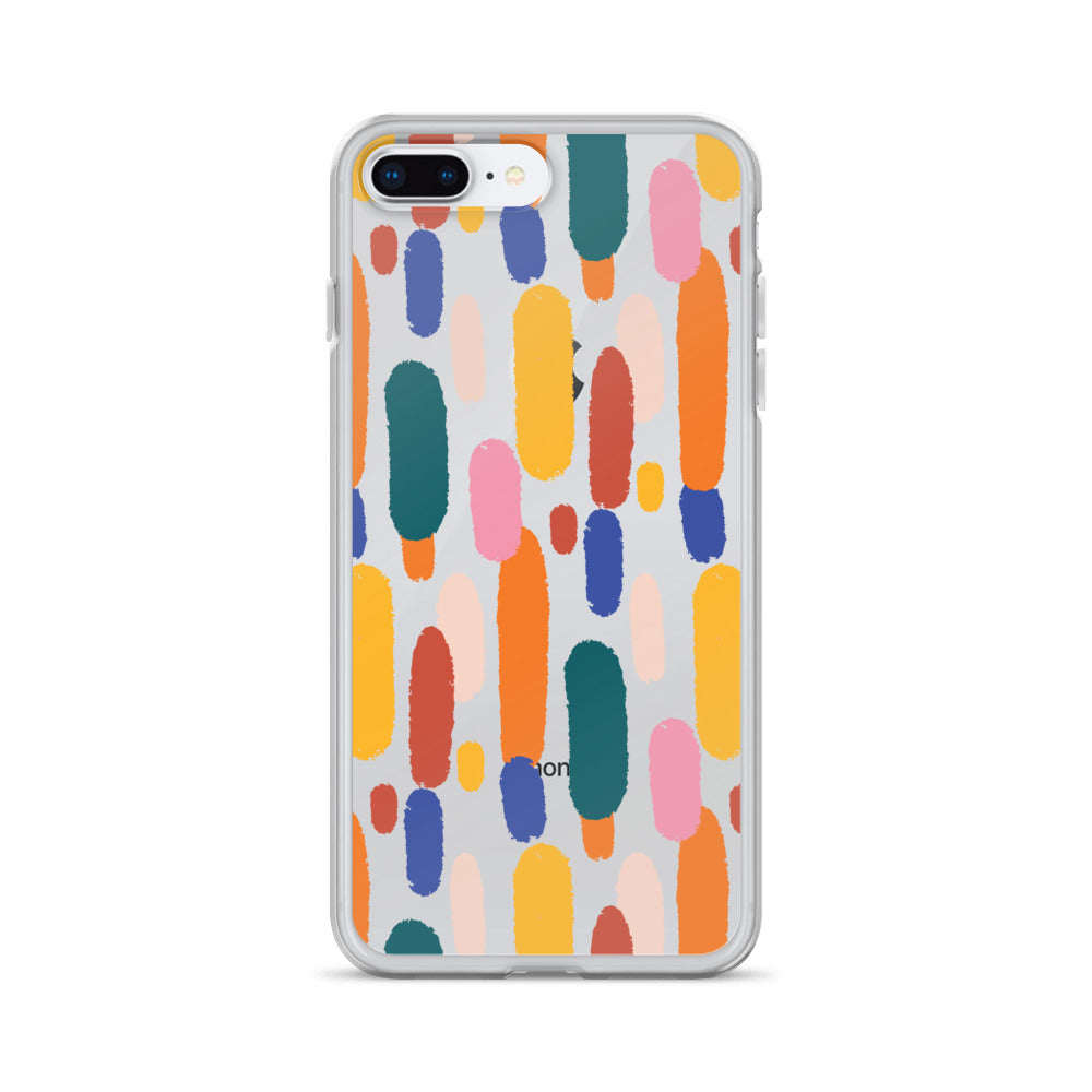 Colorful Mid Century iPhone Case