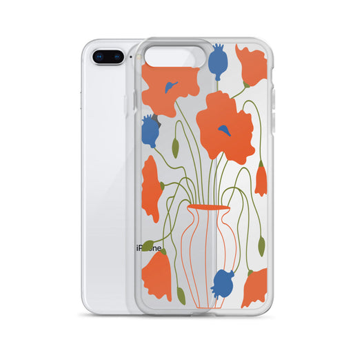 Danish Design Poppies Flower iPhone Case