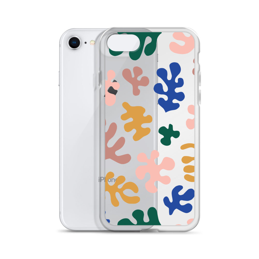 Colorful Cut Outs iPhone Case