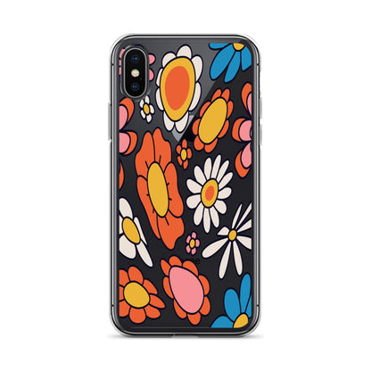Psychodelic Floral iPhone Case