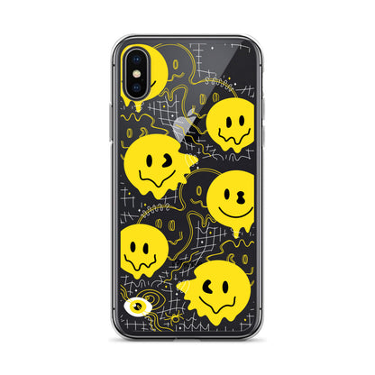 Trippy Smiling Faces - Stoner's iPhone Case