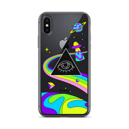 Shrooms and Rainbows iPhone Case