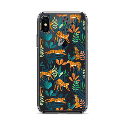 Jungle Tropical Cheetah iPhone Case