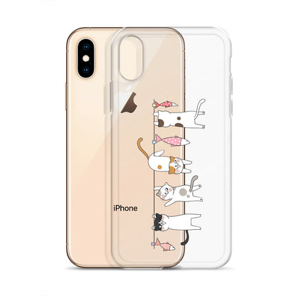 Super Cute Cats iPhone Case