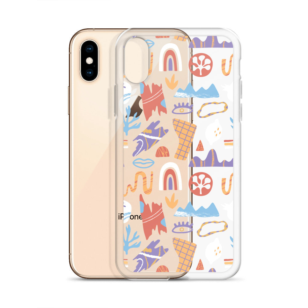Abstract Shapes iPhone Case