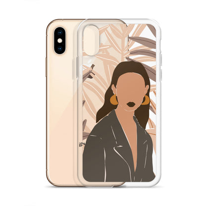 Fashion Woman Clear iPhone Case
