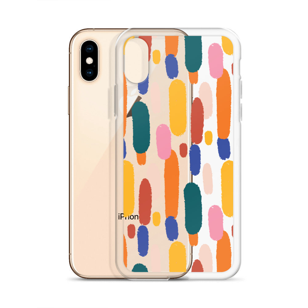 Colorful Mid Century iPhone Case