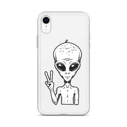 Funny Alien iPhone Case