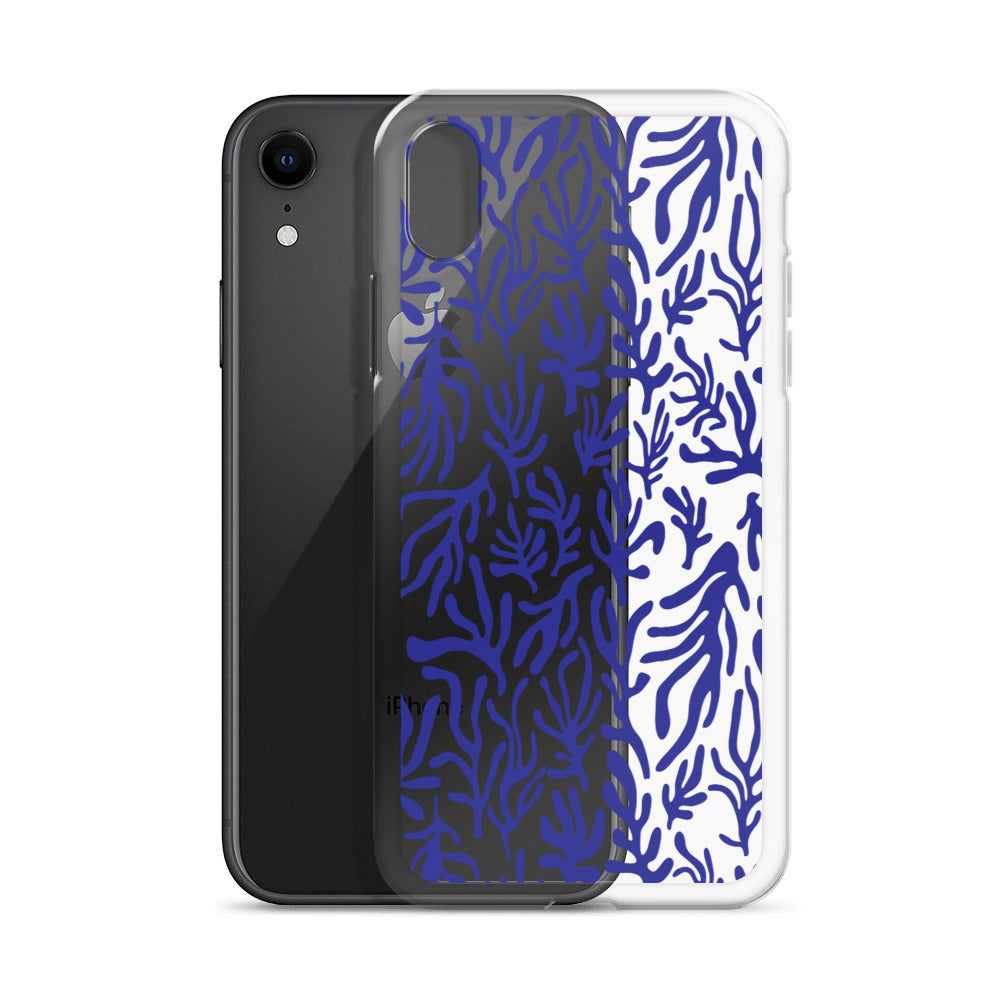 Blue Botanical iPhone Case