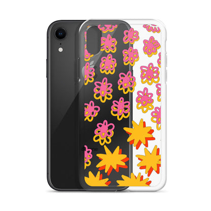 Retro Floral 70s iPhone Case