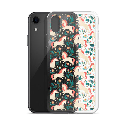 Magic Unicorns Pattern iPhone Case