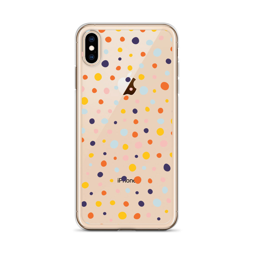 Colorful Dots Abstract iPhone Case