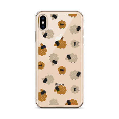 Cute Boho Sheeps iPhone Case
