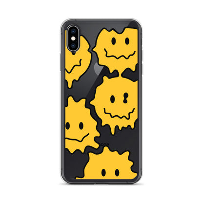 Smiling Faces - Trippy iPhone Case