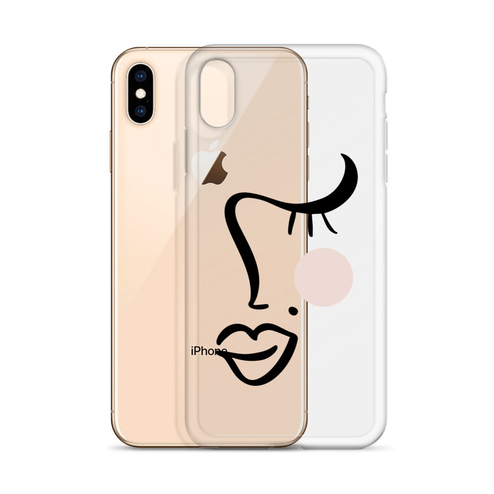 Woman Face iPhone Case