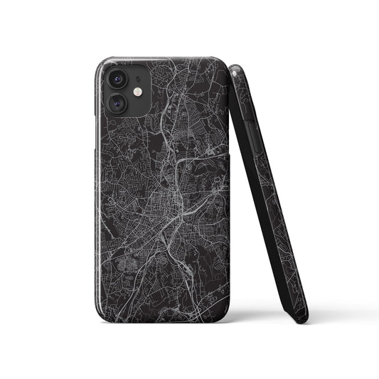 Worcester, Massachusetts - Sealth Map iPhone Case