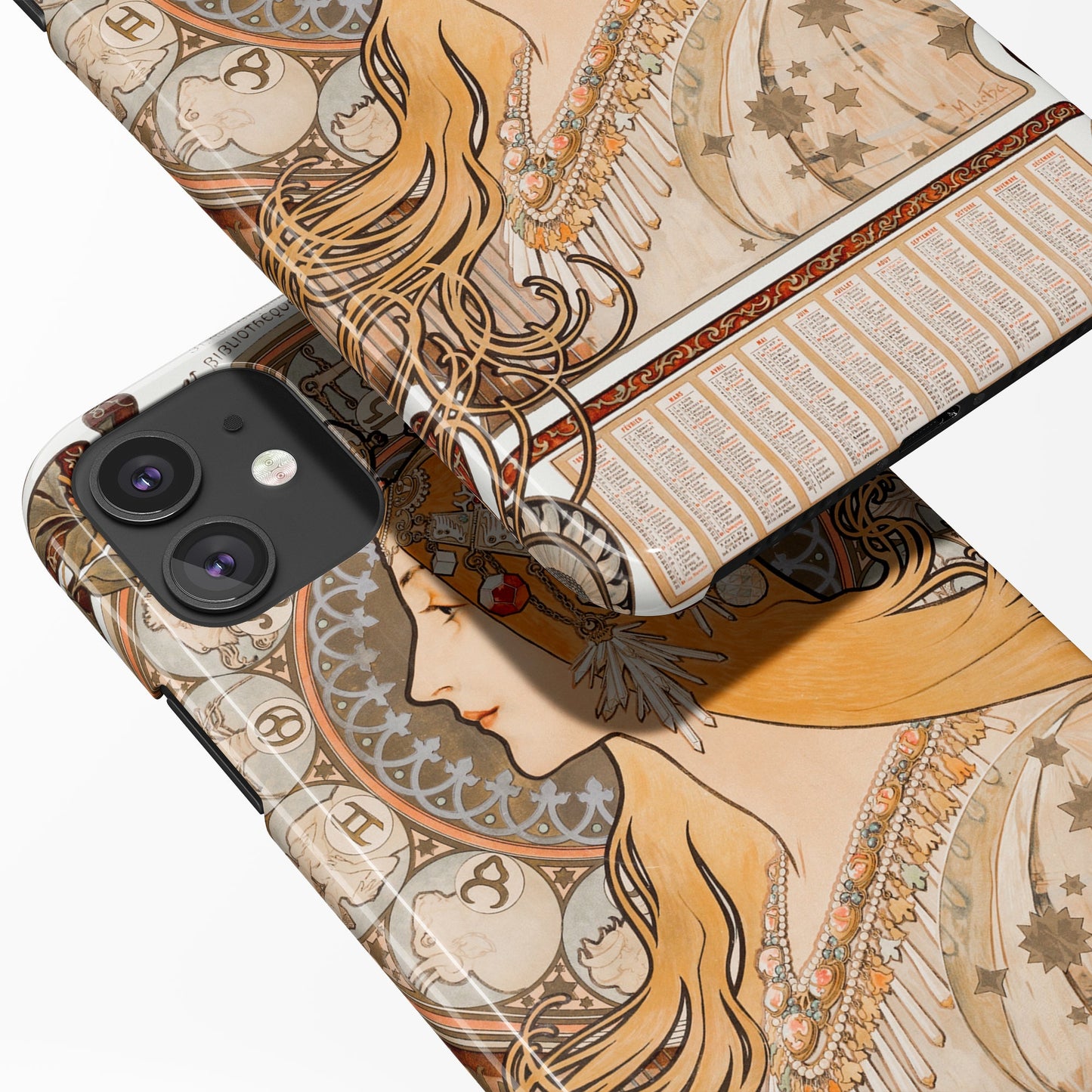 Alphonse Mucha iPhone Case - Art Nouveau Style