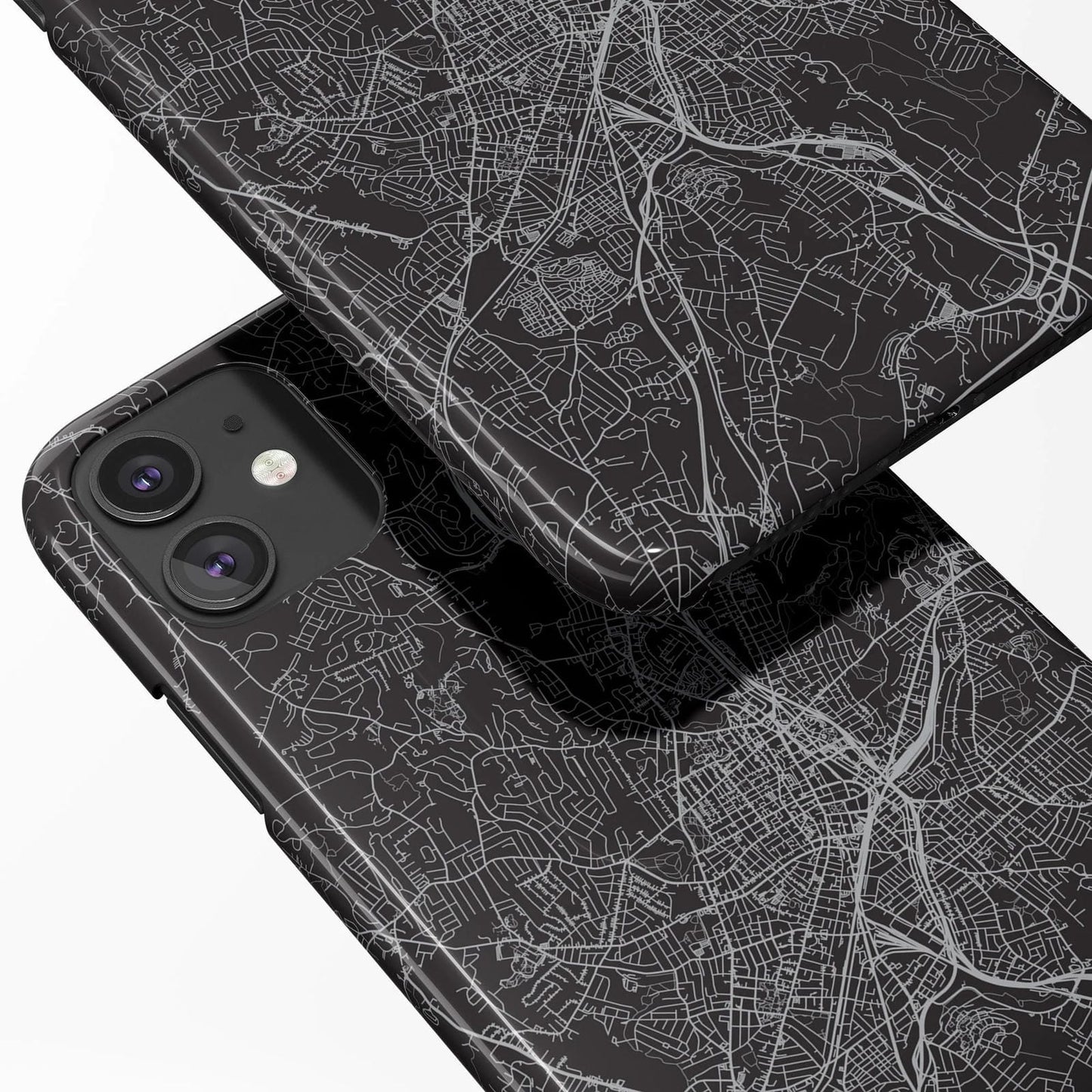 Worcester, Massachusetts - Sealth Map iPhone Case