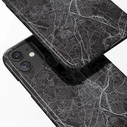 Worcester, Massachusetts - Sealth Map iPhone Case