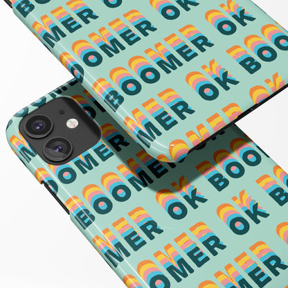 OK BOOMER iPhone Case