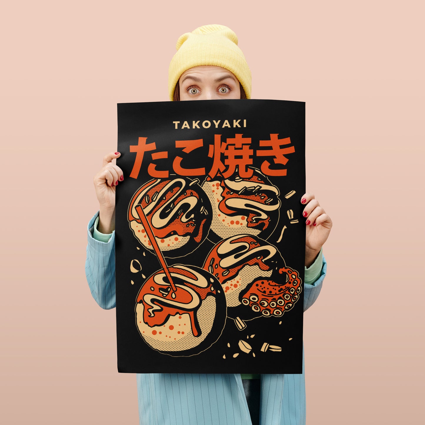 Japanese Takoyaki - Snacks Poster