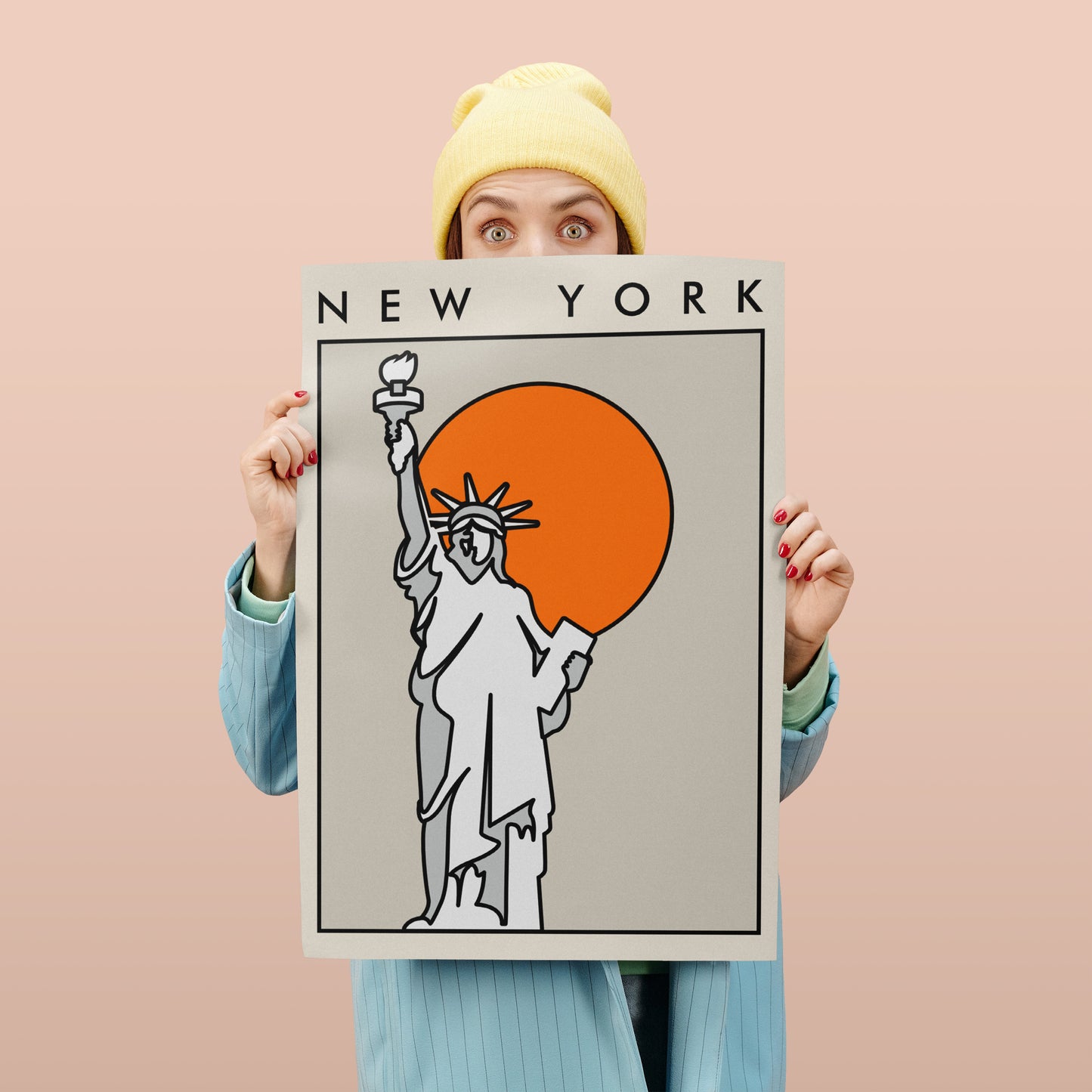 New York Poster - Statue of Liberty