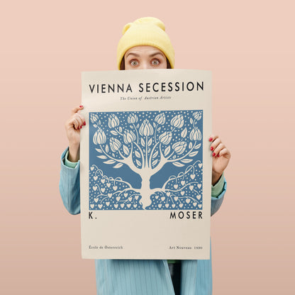1890 Vienna Secession Exhibition Poster Print