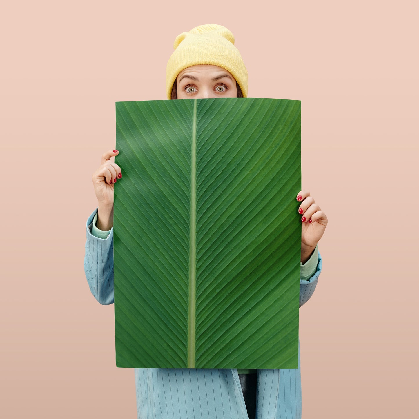 Minimalist Leaf Photo Poster