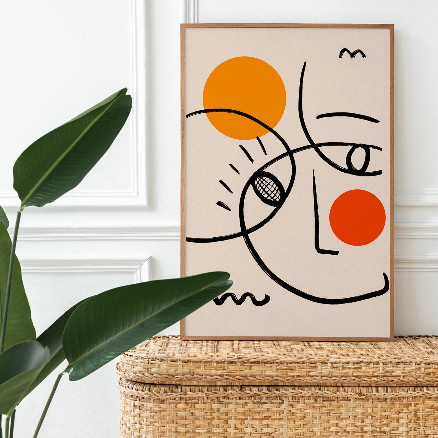 Abstract Picasso Illustration