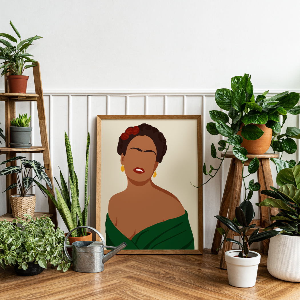 Frida Kahlo Portrait Poster