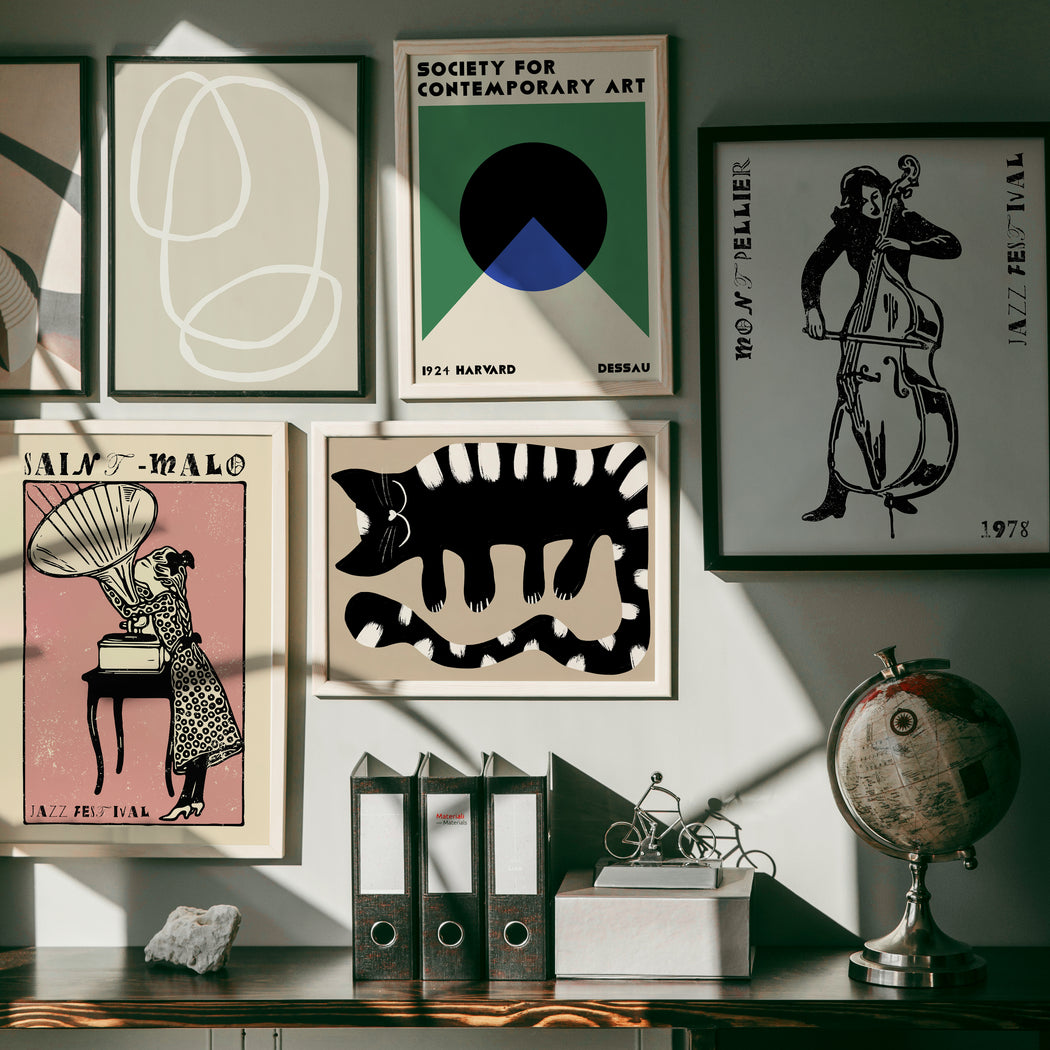 Harvard 1924 Bauhaus Poster