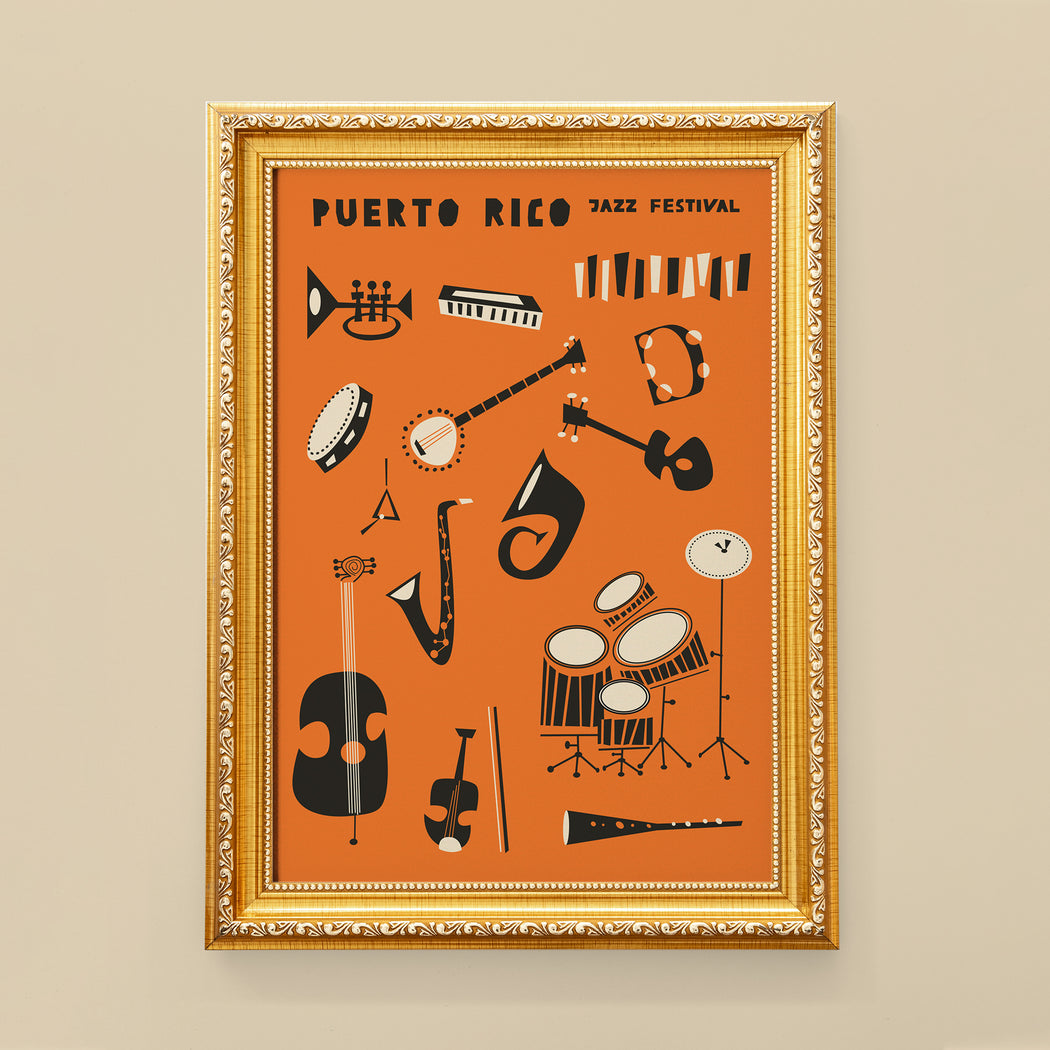 Puerto Rico Jazz Festival Poster