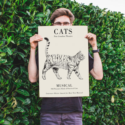 CATS Musical Poster Print