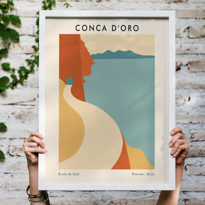 Conca D'Oro Travel Poster