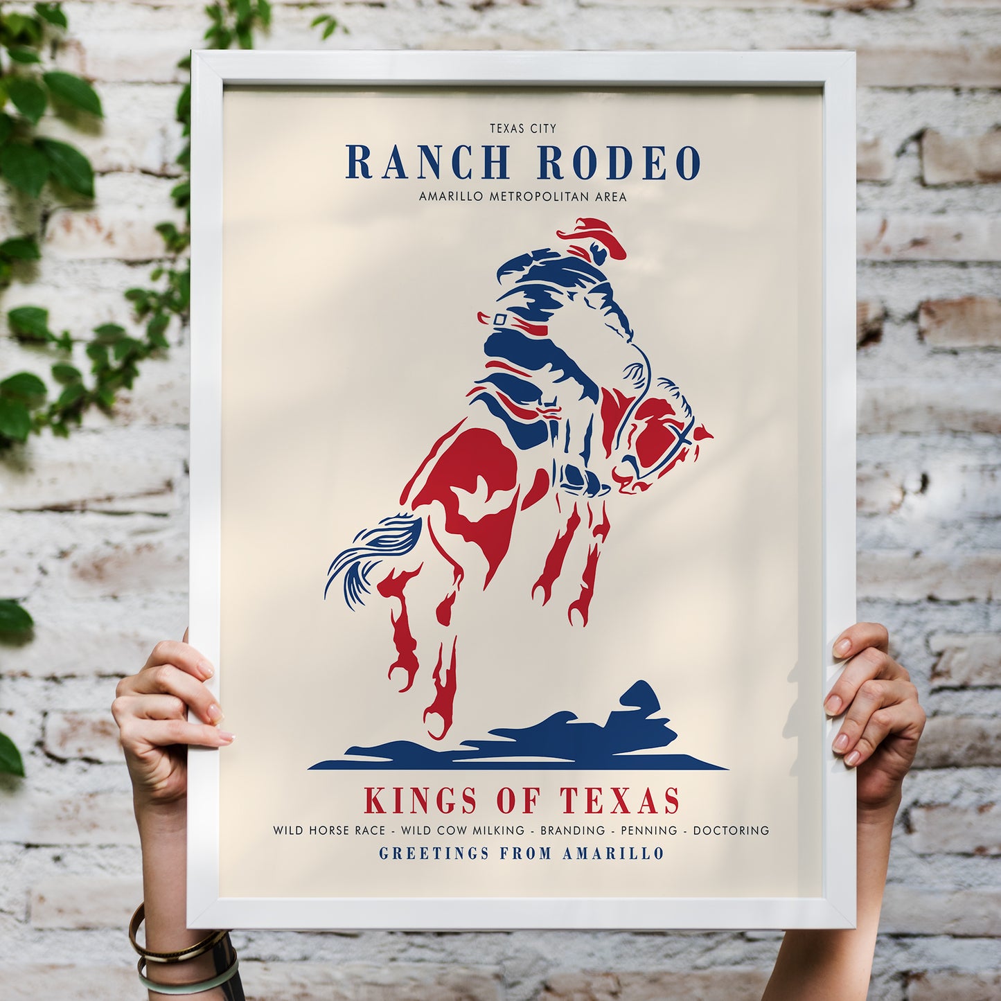Ranch Rodeo Print
