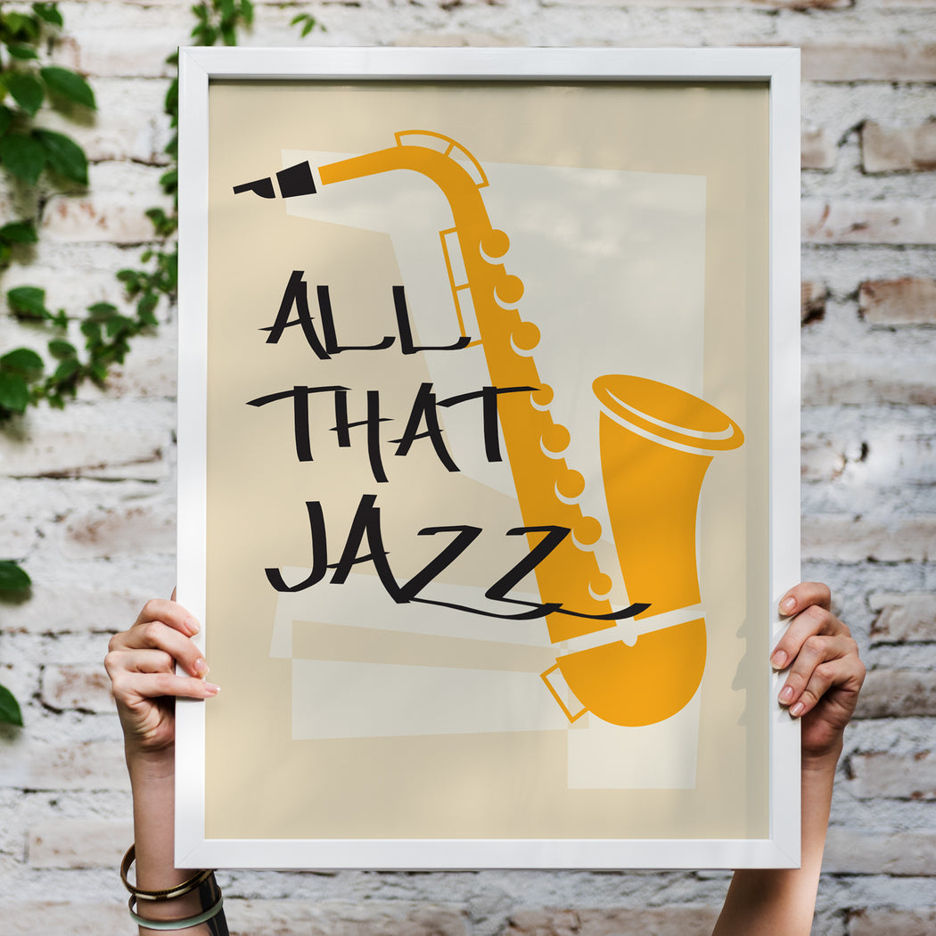 All that Jazz - Art Poster