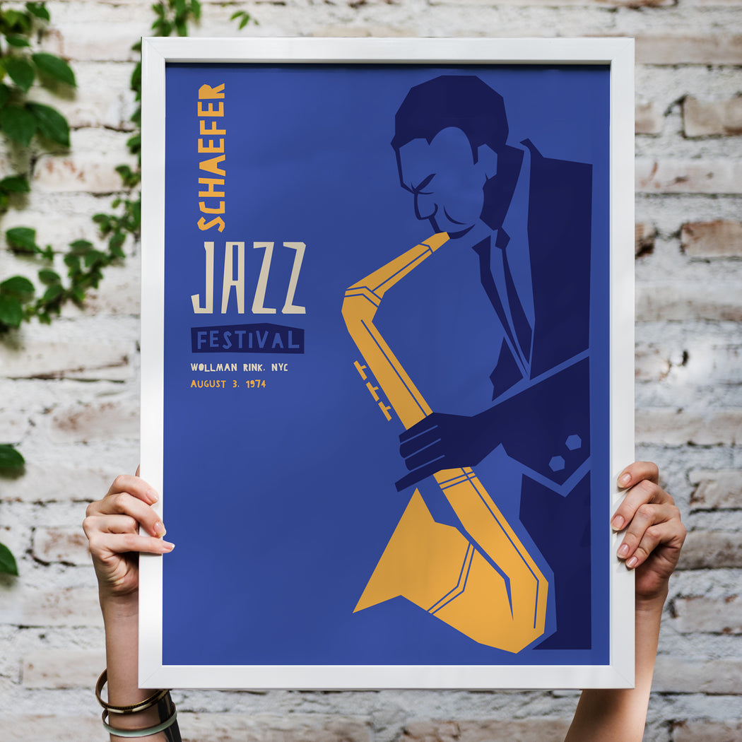 Schaefer Jazz Festival Poster