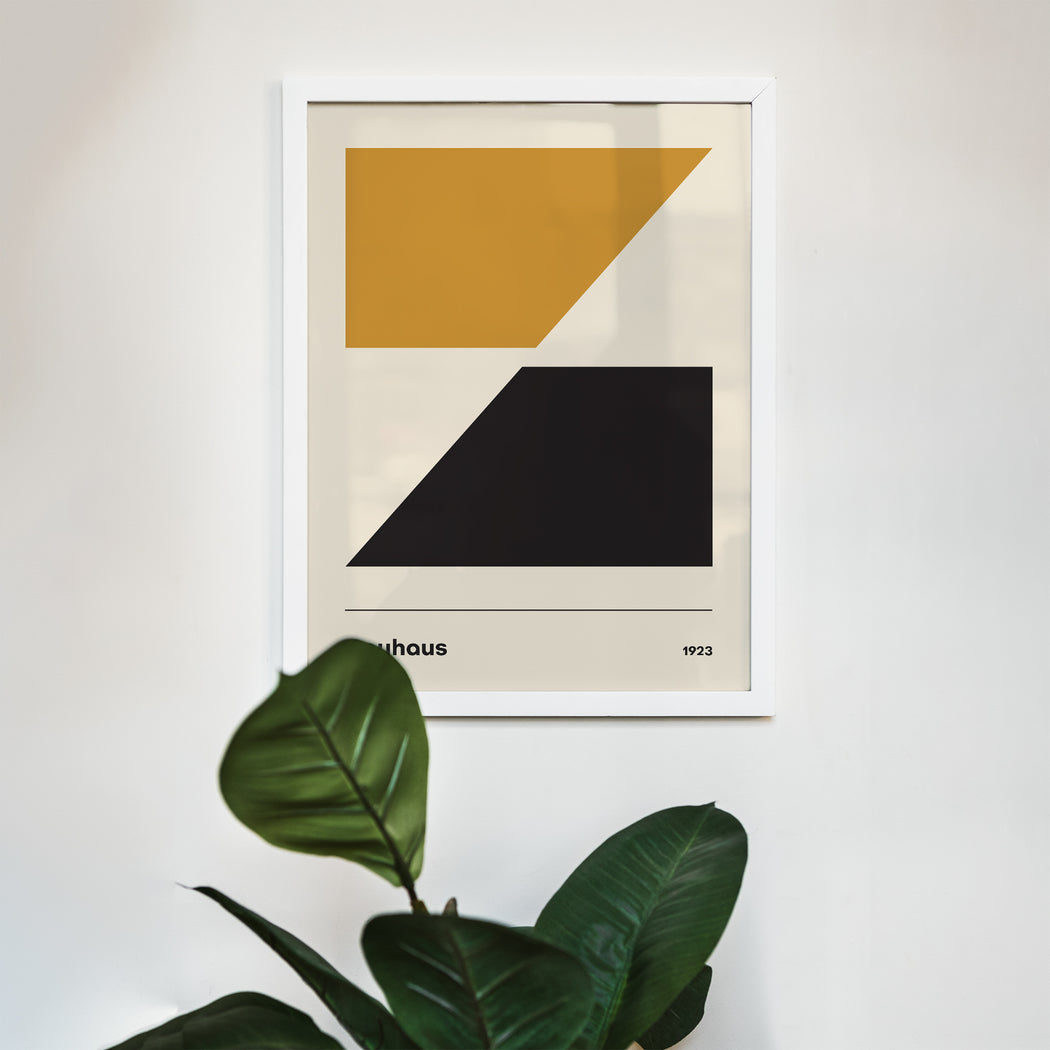 Bauhaus No.2 - Geometric Poster