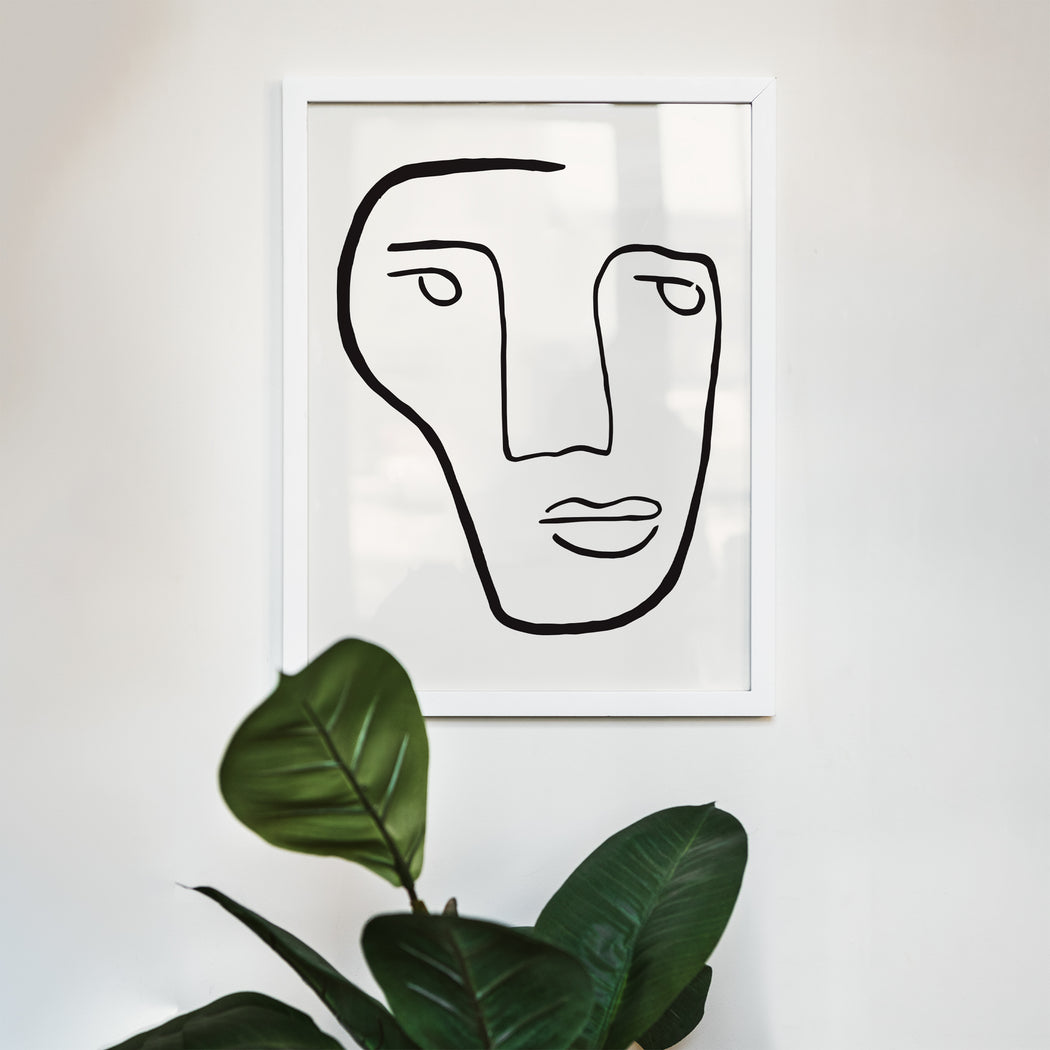 Picasso Abstract Face Poster